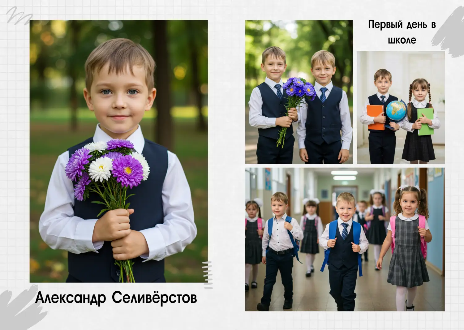 Школьный альбом Первоклассника №62 Школьный альбом Первоклассника1